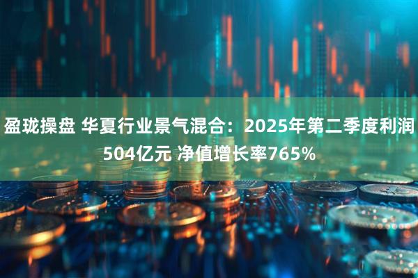 盈珑操盘 华夏行业景气混合:2025年第二季度利润504亿元 净值增长率765%